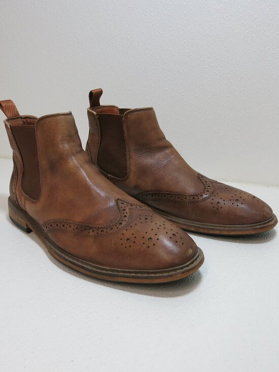 Florsheim Oil Tanned Leather Chelsea Casual Dress Boots Men\'s Footwear Shoes 9.5